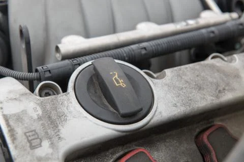 Engine Oil Fill Cap Stock Photos