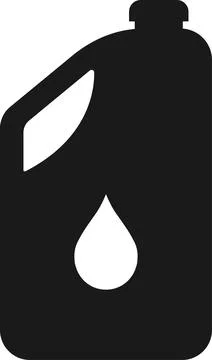 Engine oil icon. Stock Illustration