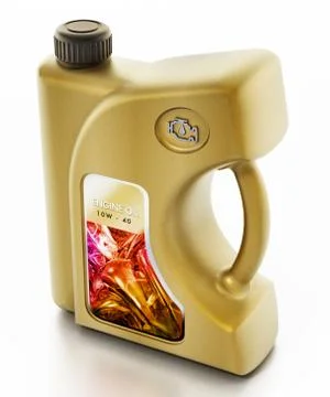 Engine oil isolated on white background. 3D illustration Stock Illustration