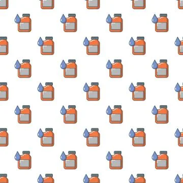 Engine oil pattern seamless Stock Illustration