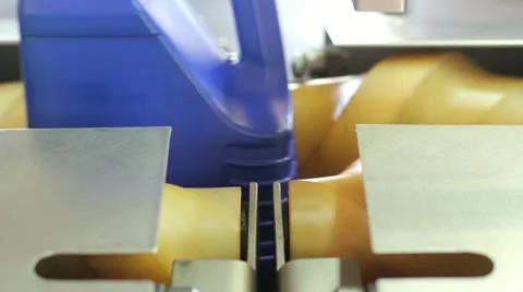 Engine Oil Production Line. Stock Footage 18176556