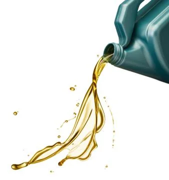 Engine oil splash Stock Photos