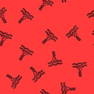 Engine overheating car driving obstacles vector seamless pattern 스톡 일러스트