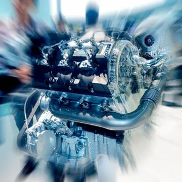 Engine Foto stock