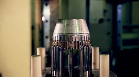 Engine production factory. Electric engine production process Video stock 60454590