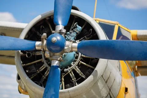 Engine propeller Stock Photos