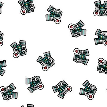 Engine repair color icon vector isolated illustration Stock Illustration