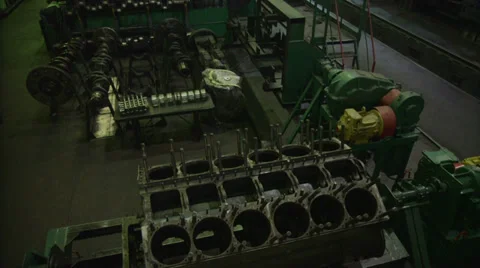 Engine repair Stock Footage 33402778