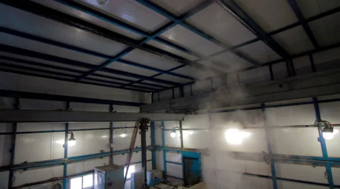 Engine room of Drilling rig Stock Footage 59974142