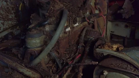 Engine seat 600. Stock Footage 256678554