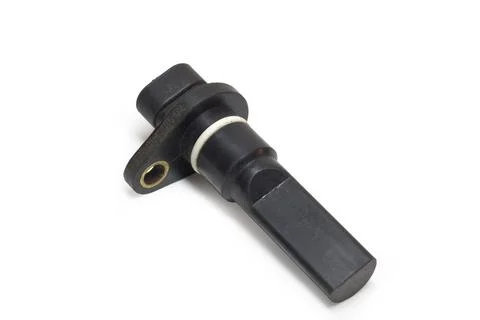 Engine speed sensor, isolated on white background, with clipping path Stock Photos