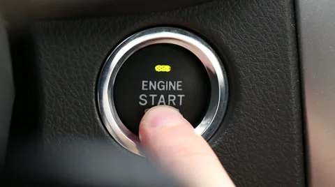 Engine Start Stock Footage 37210033
