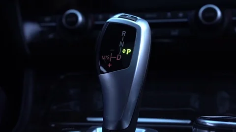 Engine Start Stop Button From A Modern Car Interior Stock Footage 122988455