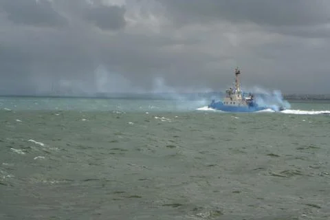 Engine trouble Foto stock