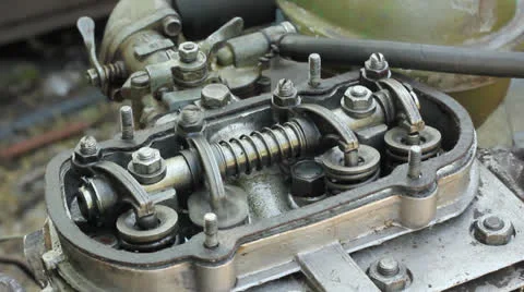 Engine Valve Stock-Footage 24292155
