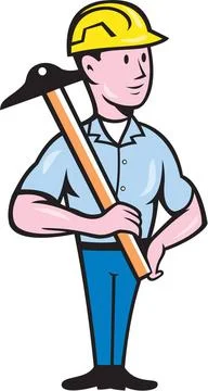 Engineer Architect T-Square Cartoon Illustration of an engineer architect ... Stock Photos