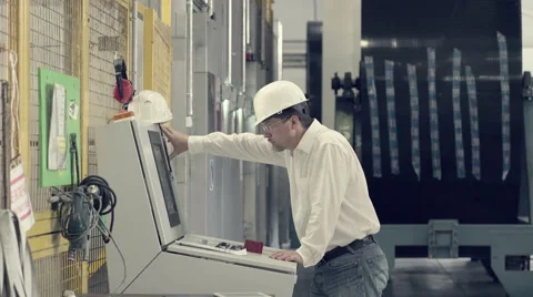 Engineer asking colleague to sign up documents Stock Footage 65458000