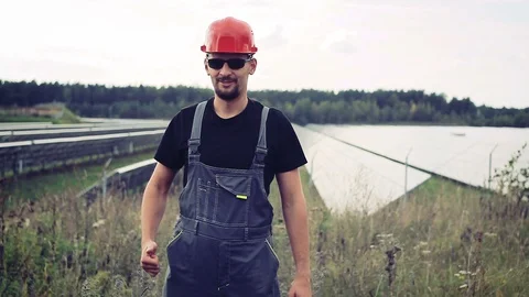 Engineer background solar shows likes 動画素材 94555177