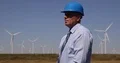 Engineer Businessman Looking Around Inspecting Wind Turbines Farm Power Plant 4k or 4k+ Resolution