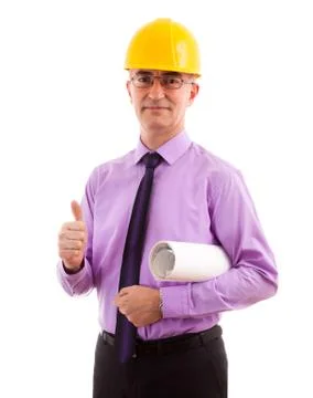 Engineer businessman Stock-Fotos