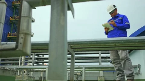 Engineer check air condition Stock-Footage 149591237
