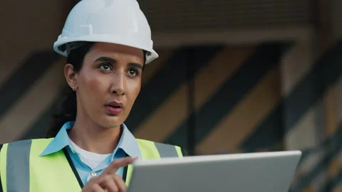 Engineer Checking The Inventory Loading List For The Truck And Recording Stock Footage 317780988