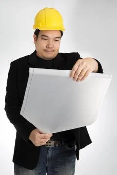 Engineer checking on production Stock Photos