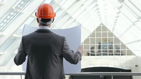 Engineer on a construction 21264936