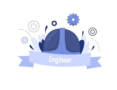 Engineer day illustration vector design for day of engineer event vector Stock Illustration