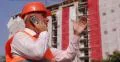 Engineer Designer Office Building Construction Site Cell Talk Technical Details 4k or 4k+ Resolution