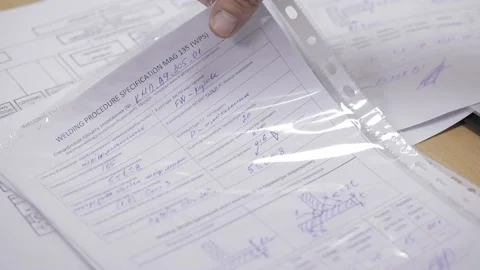 Engineer discussing work with laptop computer at logistics center warehouse Stock Footage 142902793