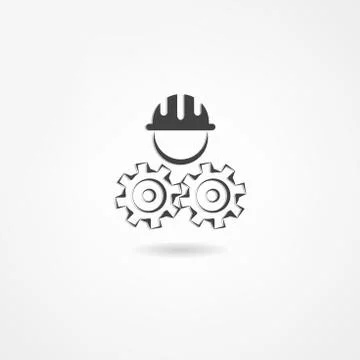Engineer icon Stock Illustration