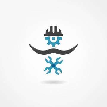 Engineer icon Stock Illustration