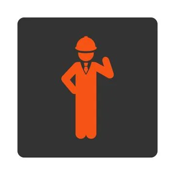 Engineer icon Stock Illustration