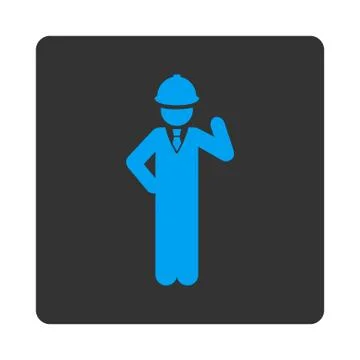 Engineer icon Illustrazione stock