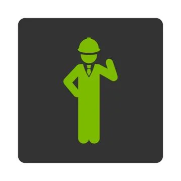 Engineer icon Illustrazione stock