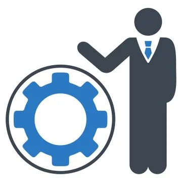 Engineer Icon Stock Illustration
