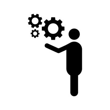 Engineer icon. Stock Illustration