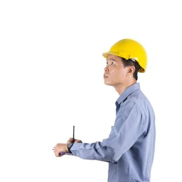 Engineer isolated Foto stock