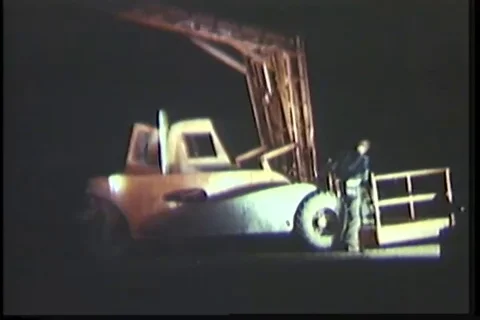 Engineer load explosive box on mining machine - 1949 動画素材 109194989