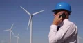 Engineer Mobile Phone Talking Team Work Collaboration Man Dialogue Partner Look 4k or 4k+ Resolution