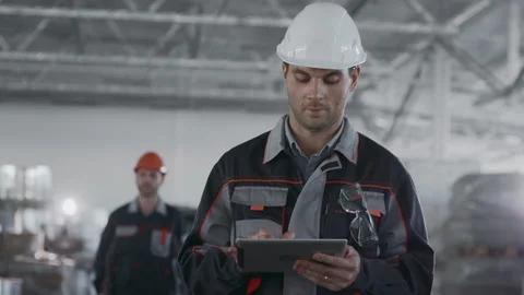 Engineer Occupation or Designing Work of Structure. Caucasian Teamwork Group of Stock Footage 199475828