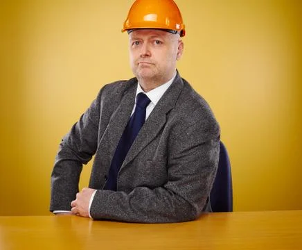 Engineer in office Foto stock