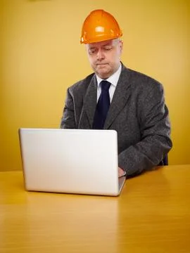 Engineer in office 写真素材