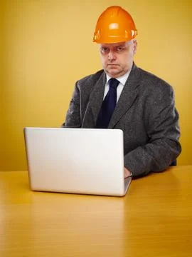 Engineer in office Fotos Stock