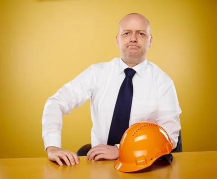 Engineer in office Fotos Stock