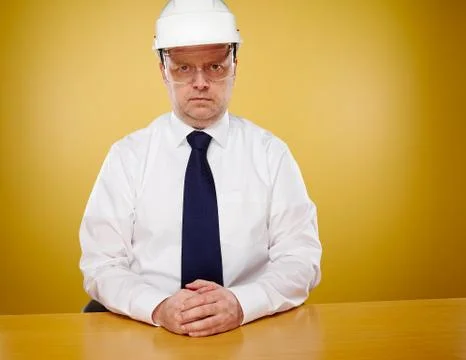 Engineer in office Fotos Stock