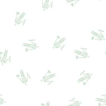 Engineer or architect glyph seamless pattern 库存插图