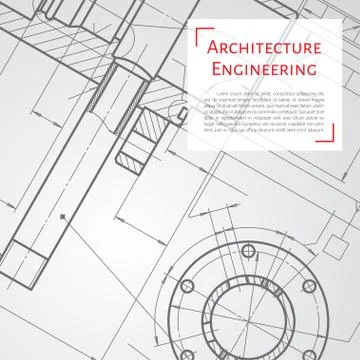 Engineer or architect illustration Stock Illustration
