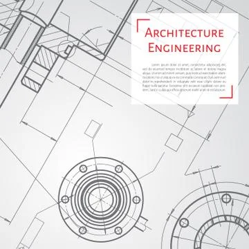 Engineer or architect illustration Stock Illustration